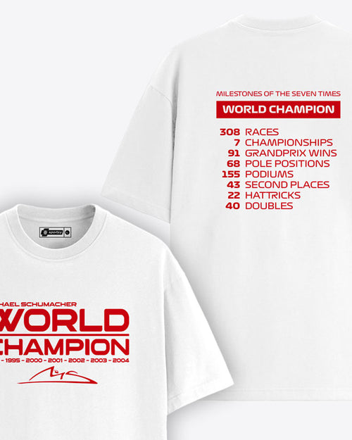 SCHUMACHER WORLD CHAMPION T-SHIRT