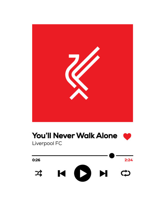 YOU'LL NEVER WALK ALONE TRACK T-SHIRT