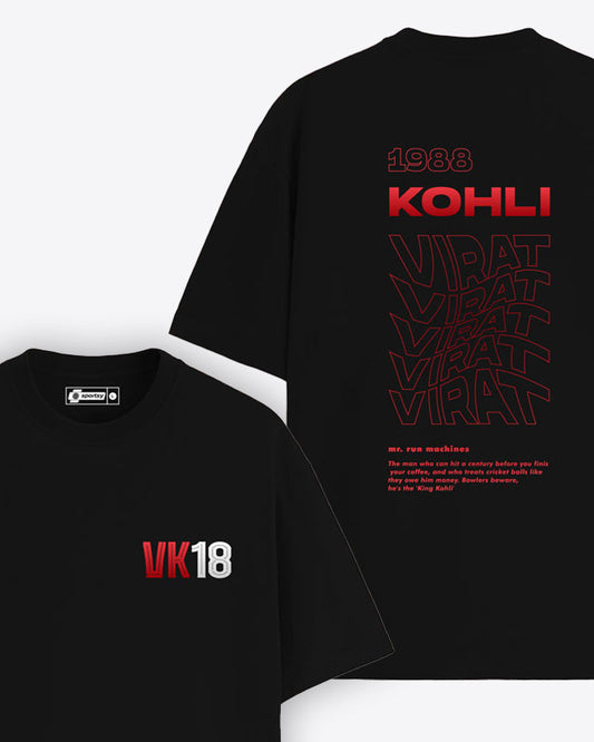 VIRAT KOHLI WAVE T-SHIRT