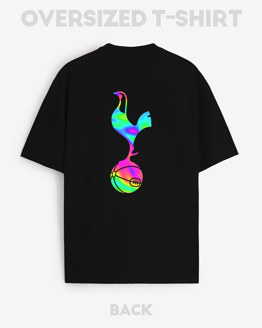 TOTTENHAM HOTSPURS RAINBOW LOGO T-SHIRT