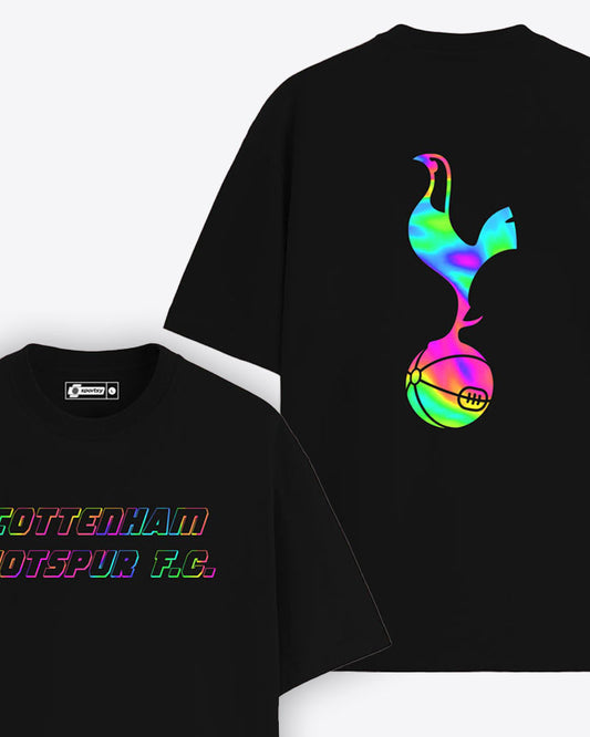 TOTTENHAM HOTSPURS RAINBOW LOGO T-SHIRT