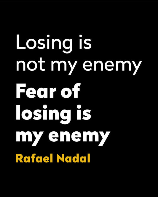 RAFAEL NADAL QUOTE T-SHIRT