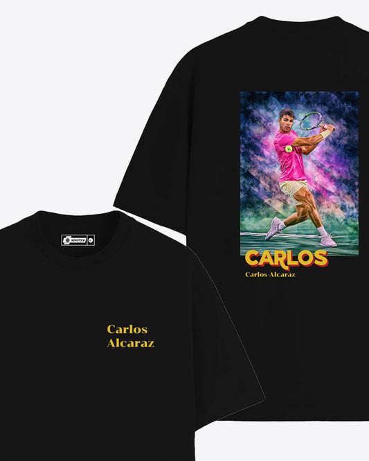 CARLOS ALCARAZ ARTWORK T-SHIRT