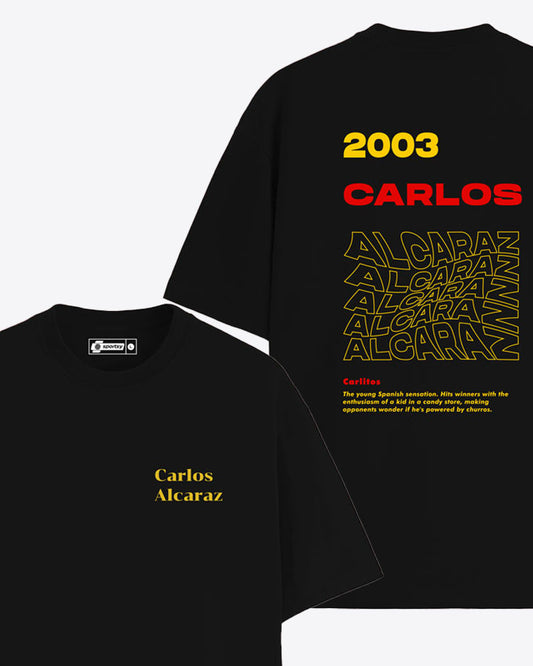 CARLOS ALCARAZ WAVE T-SHIRT