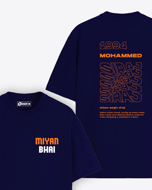 MOHAMED SIRAJ WAVE T-SHIRT