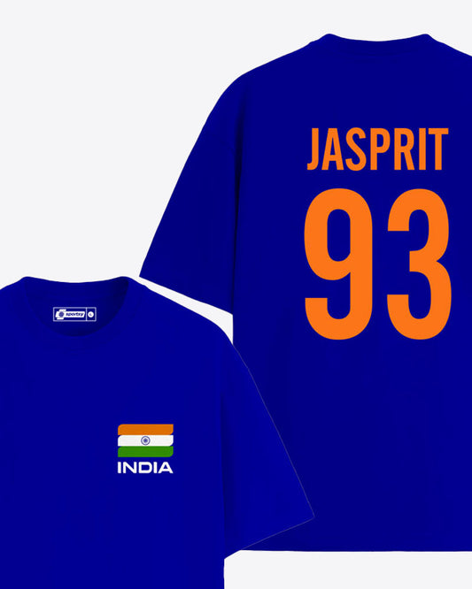 TEAM INDIA JERSEY STYLE T-SHIRT