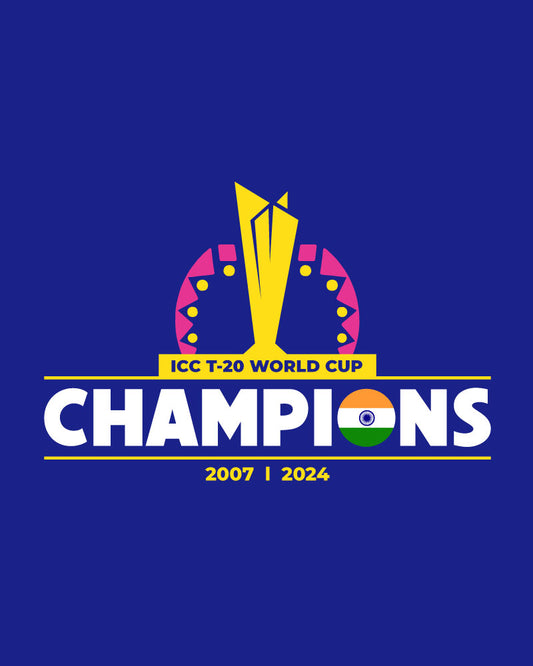 INDIA T20 CHAMPIONS T-SHIRT