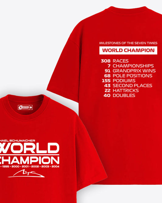 SCHUMACHER WORLD CHAMPION T-SHIRT