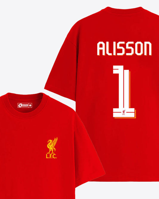 LIVERPOOL 24-25 JERSEY STYLE T-SHIRT