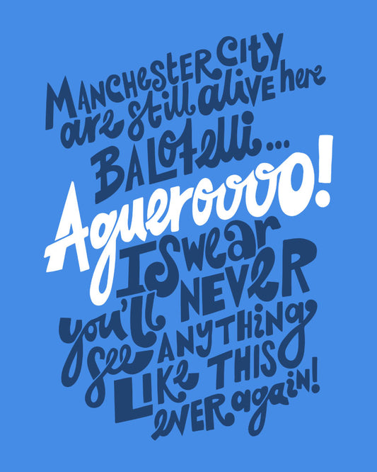 AGUEROOO COMMENTARY T-SHIRT