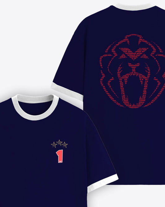 VERSTAPPEN CHAMPION HELMET CONTRAST T-SHIRT