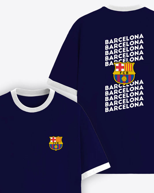 BARCELONA TEAM CONTRAST T-SHIRT