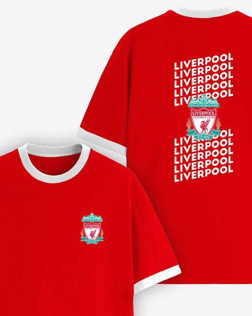 LIVERPOOL TEAM CONTRAST T-SHIRT