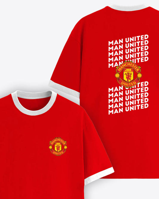 MANCHESTER UNITED TEAM CONTRAST T-SHIRT