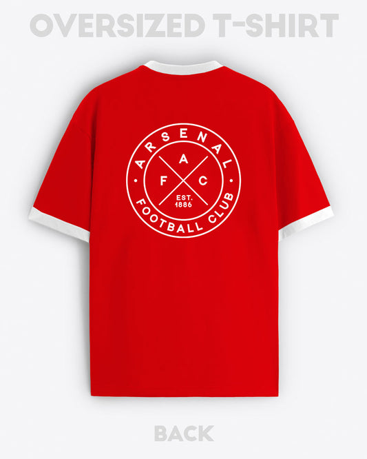 ARSENAL RETRO CREST CONTRAST T-SHIRT