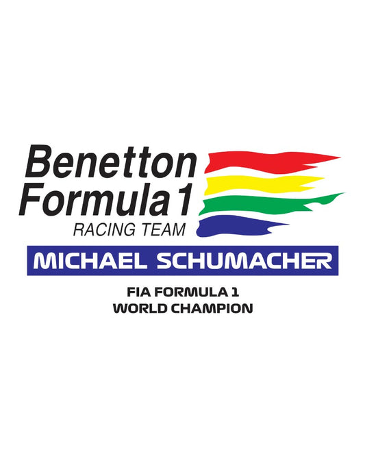 SCHUMACHER BENETTON F1 T-SHIRT