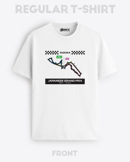 SUZUKA TRACK LAYOUT T-SHIRT