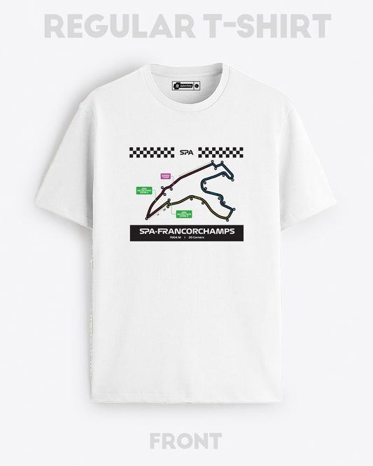 SPA TRACK LAYOUT T-SHIRT