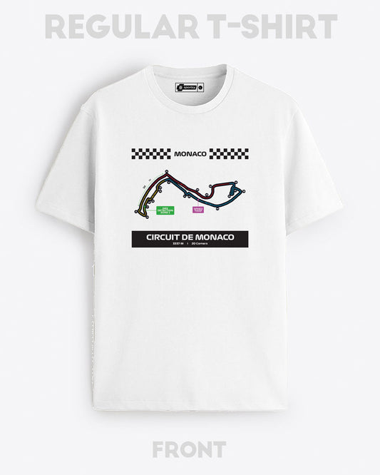 MONACO TRACK LAYOUT T-SHIRT