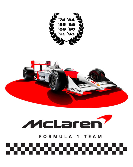 MCLAREN VINTAGE T-SHIRT