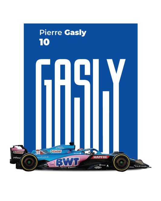 PIERRE GASLY CAR T-SHIRT