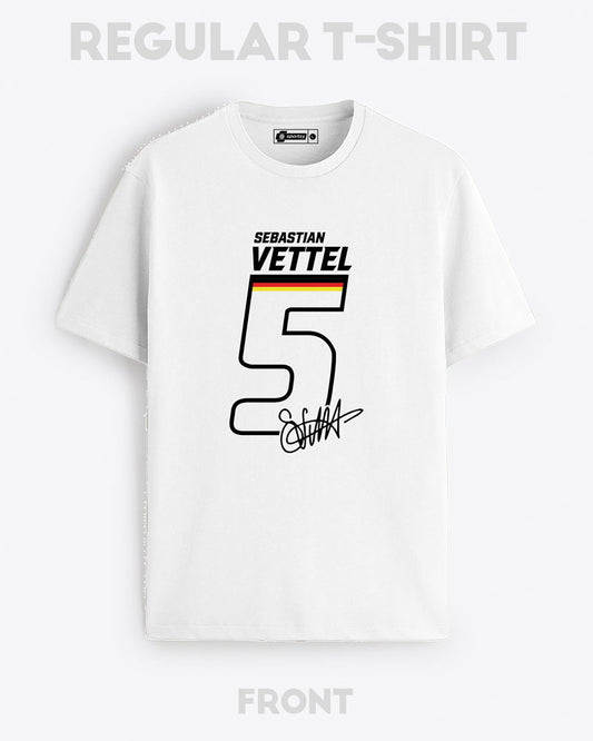 SEBASTIAN VETTEL 5 T-SHIRT