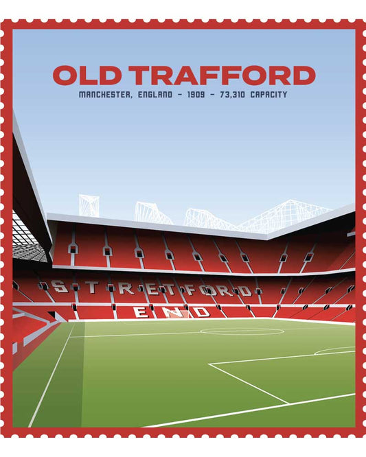 OLD TRAFFORD PORTRAIT T-SHIRT