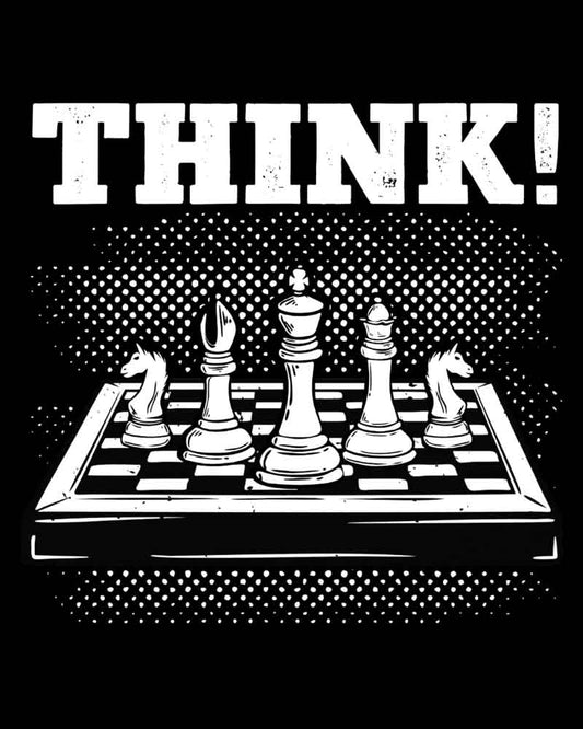 THINK POSTER T-SHIRT