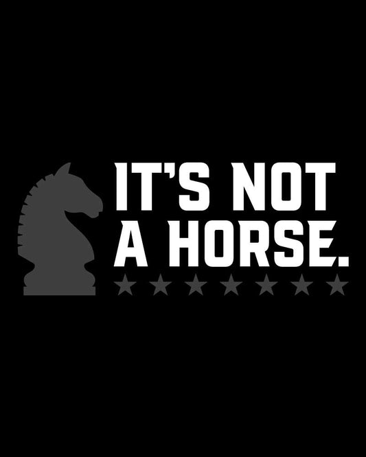 IT'S NOT A HORSE T-SHIRT