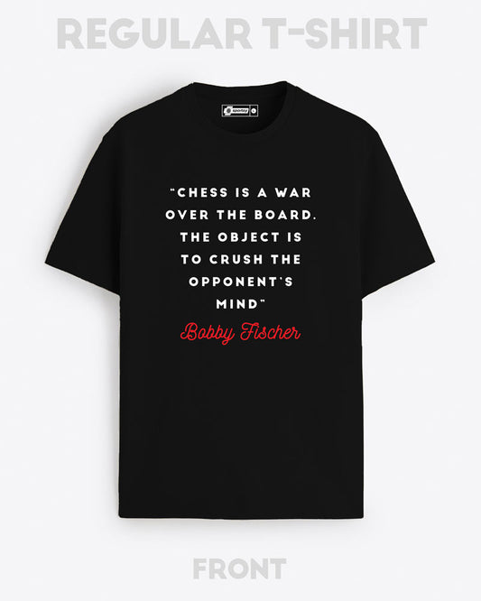 BOBBY FISCHER QUOTE T-SHIRT