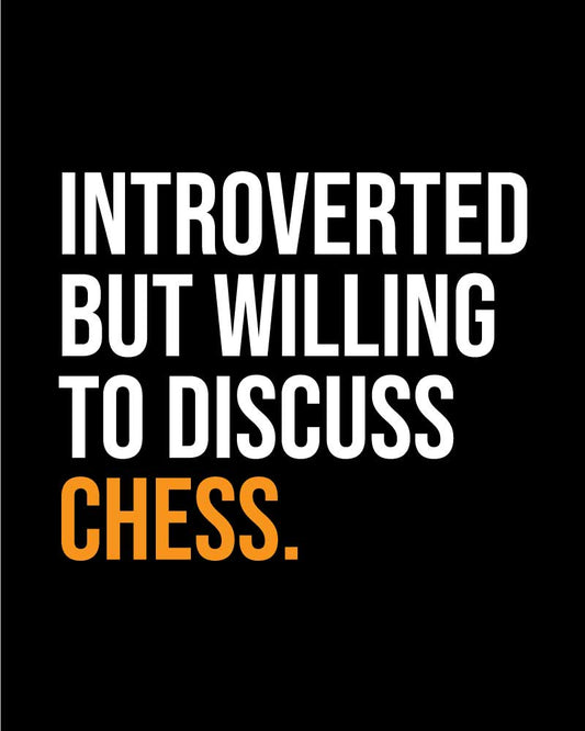 INTROVERTED CHESS T-SHIRT