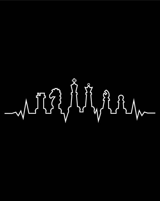 CHESS HEARTBEAT T-SHIRT