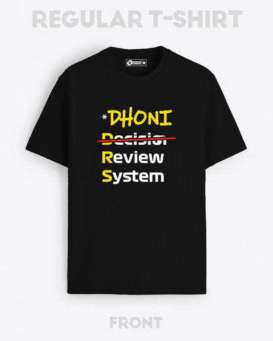 DHONI REVIEW SYSTEM T-SHIRT