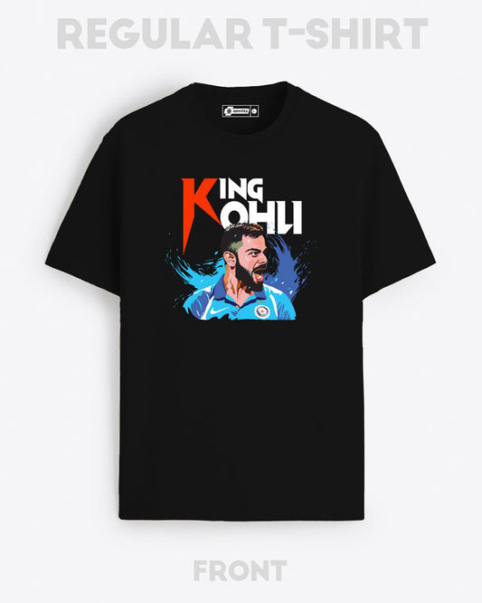 KING KOHLI ARTWORK T-SHIRT