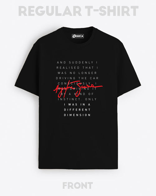 AYRTON SENNA DIFFERENT DIMENSIONS T-SHIRT