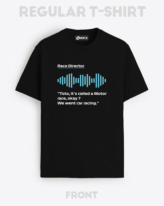 WE WENT CAR RACING T-SHIRT