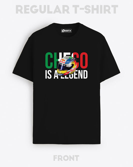 CHECO IS A LEGEND HELMET T-SHIRT