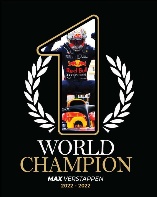 MAX VERSTAPPEN WORLD CHAMPION T-SHIRT