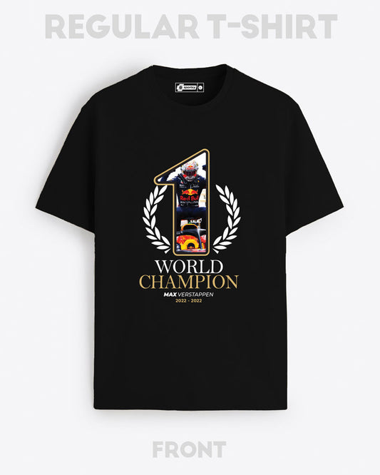 MAX VERSTAPPEN WORLD CHAMPION T-SHIRT