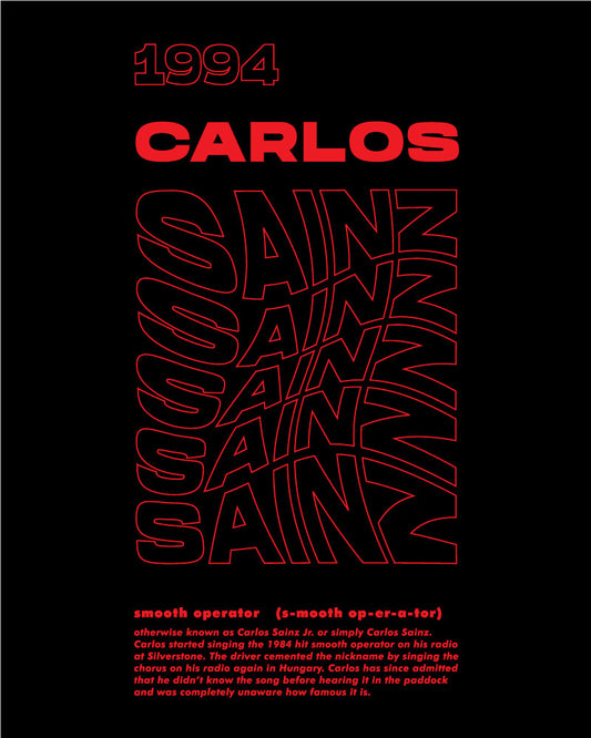 CARLOS SAINZ WAVE T-SHIRT