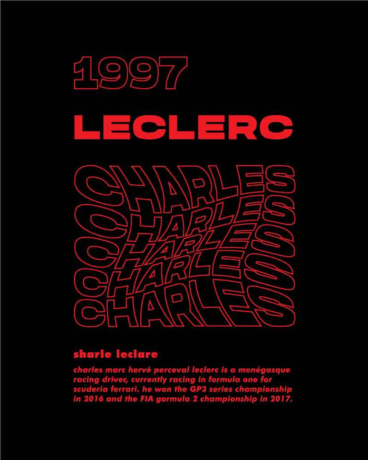 CHARLES LECLERC WAVE T-SHIRT