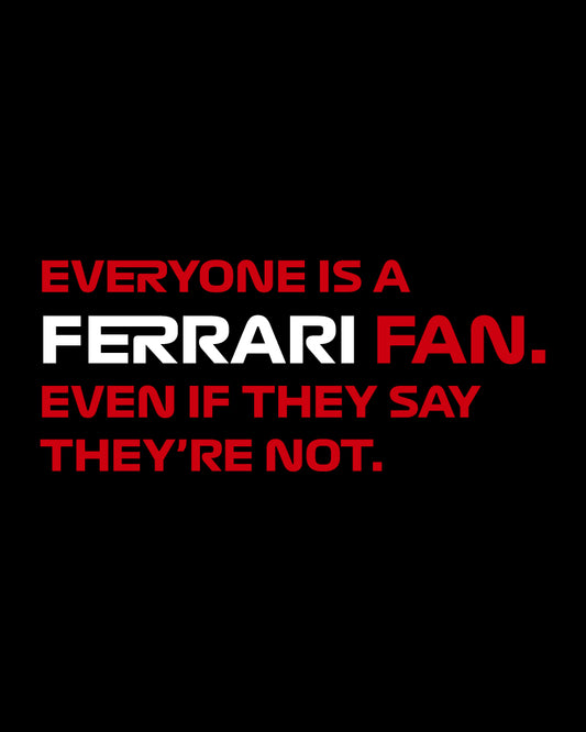 FERRARI FAN T-SHIRT