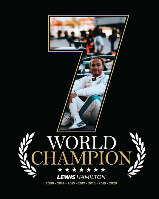 LEWIS HAMILTON WORLD CHAMPION T-SHIRT