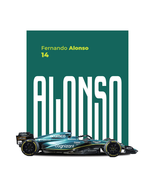 FERNANDO ALONSO CAR T-SHIRT