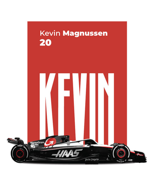 KEVIN MAGNUSSEN CAR T-SHIRT