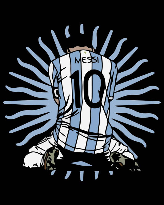 LIONEL MESSI SUN T-SHIRT