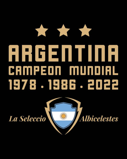 ARGENTINA CHAMPIONS T-SHIRT