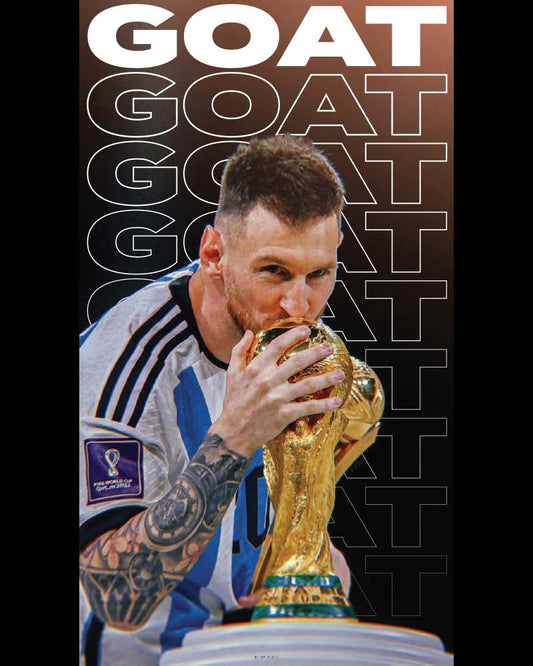 LIONEL MESSI GOAT T-SHIRT