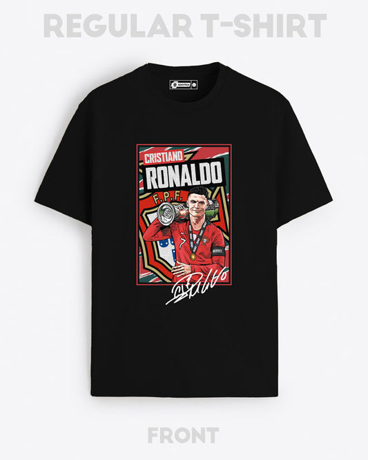 RONALDO PORTUGAL ARTWORK T-SHIRT