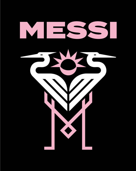 MESSI INTER MIAMI BADGE T-SHIRT